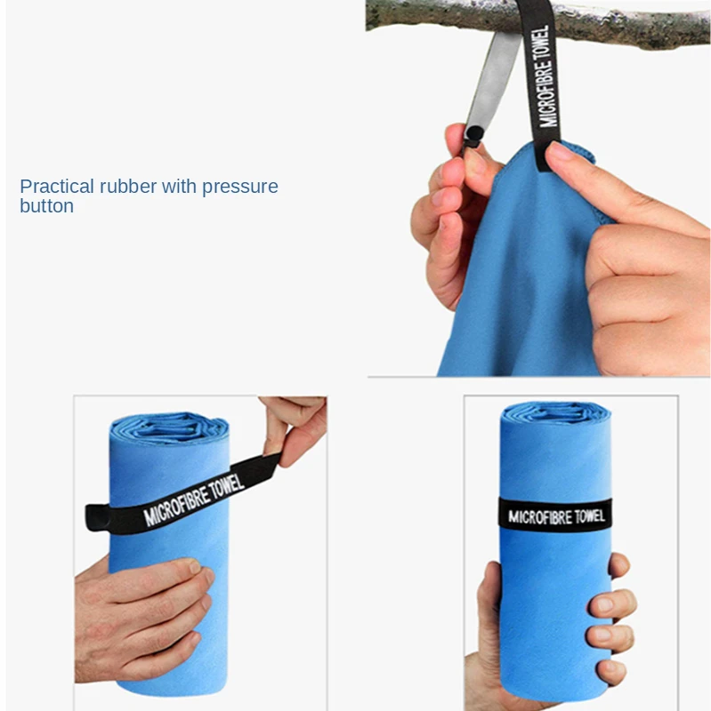 Полотенце из микрофибры быстросохнущее портативное спортивное полотенце для