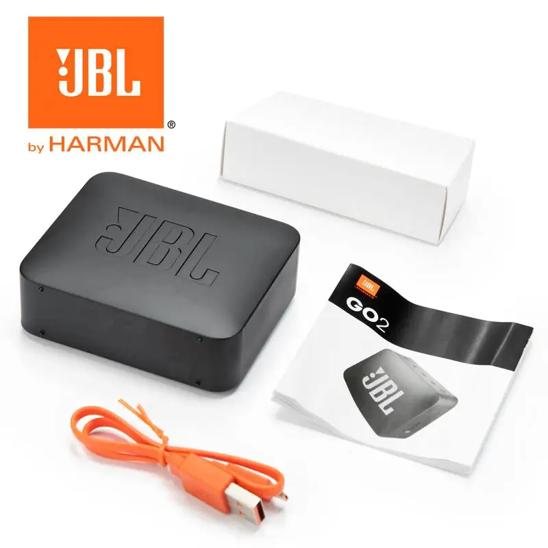 JBL GO 2 Bluetooth портативный динамик 5 часов микрофон беспроводной бумбокс музыка 3D