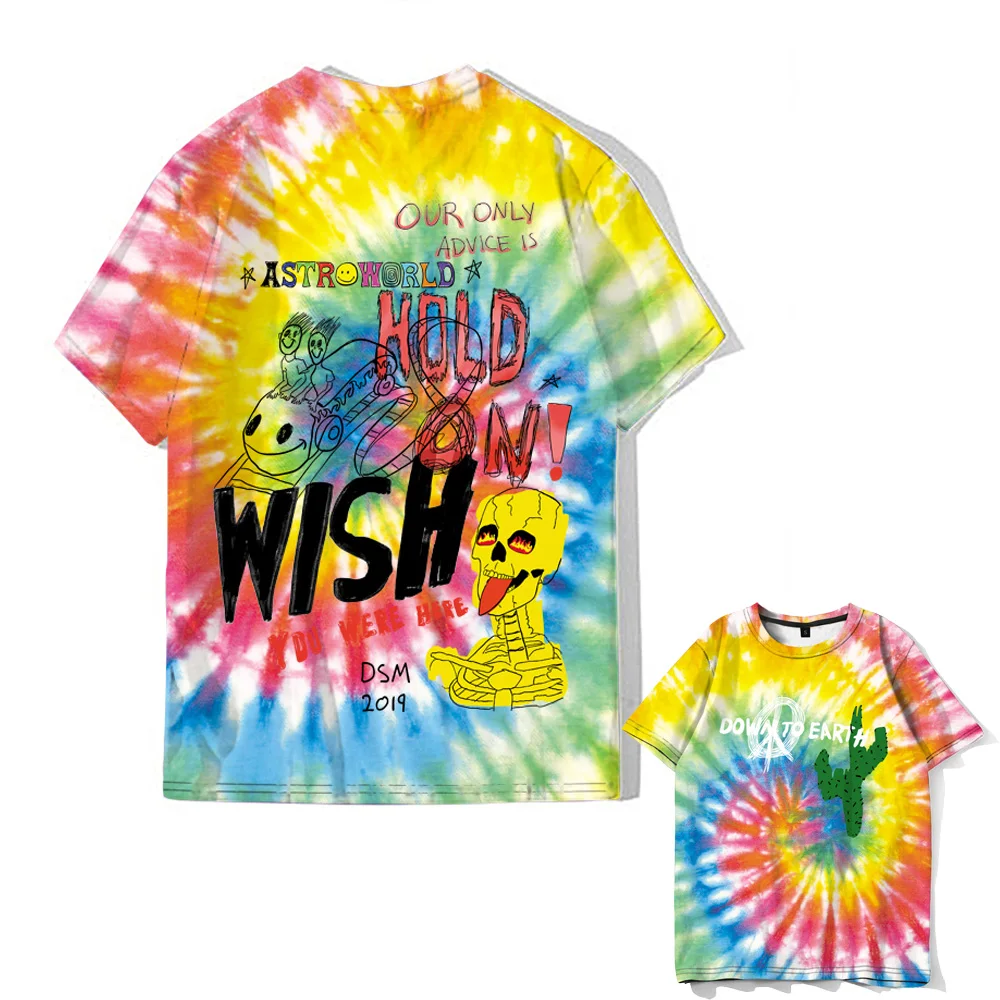 Модная футболка в стиле хип хоп с изображением астронавта Трэвиса Скотта и