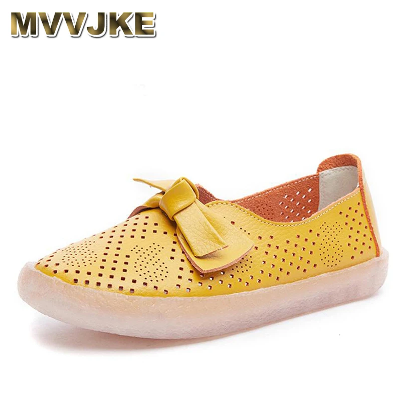 

MVVJKE 2020 precipitated novelty genuine leisure hollow breathable sandals Sapatos Mulher Sandalias Mujer women Espadrilles flat