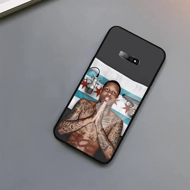 

American rapper lil durk Phone Case Tempered glass For Samsung S6 S7 edge S8 S9 S10 e plus note8 9 10 pro