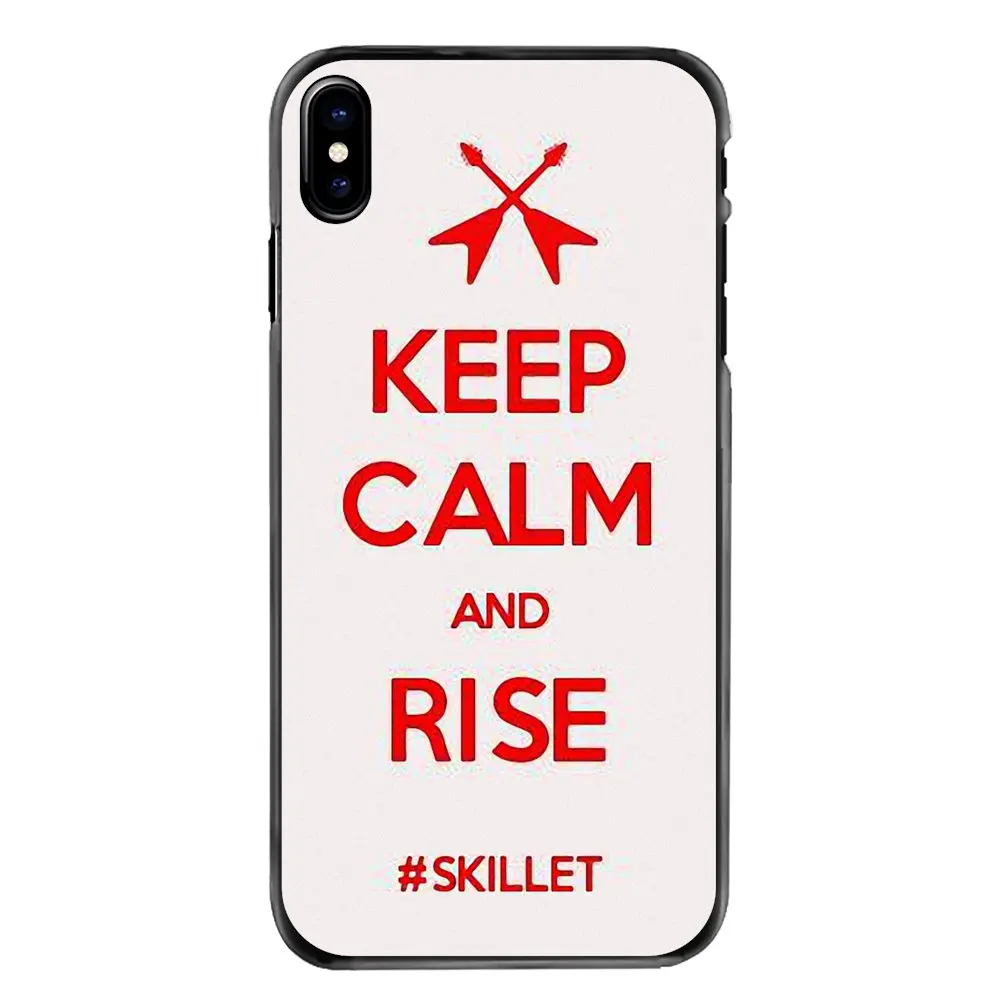 Бренд Skillet рок логотип Джон Купер постер кожаный чехол для телефона Iphone 4 4s 5 5S 5C SE 6