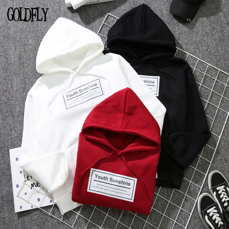 

Women hoodies Casual Harajuku Love Printed hoodie Autumn Winter Female hoodies women Long Sleeve Clothing