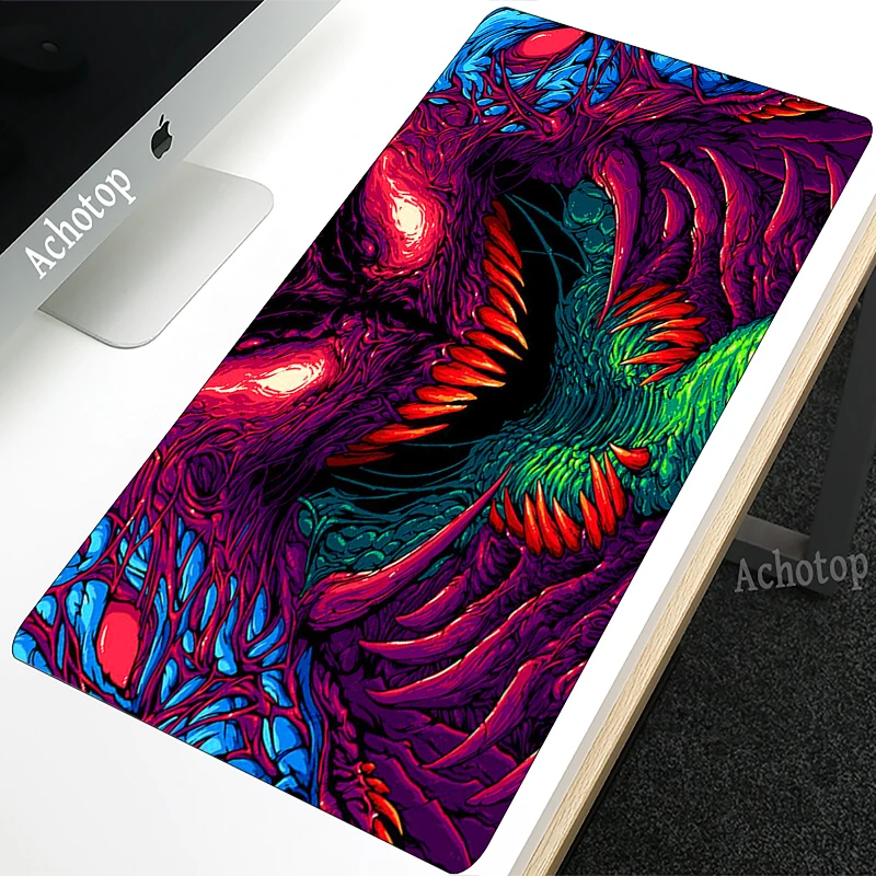 

HyperX Mousepad Anime Mouse Pad Custom Washable Cute Gaming Large Locking Edge Speed Mousepad Office Computer Desk Mat for csgo