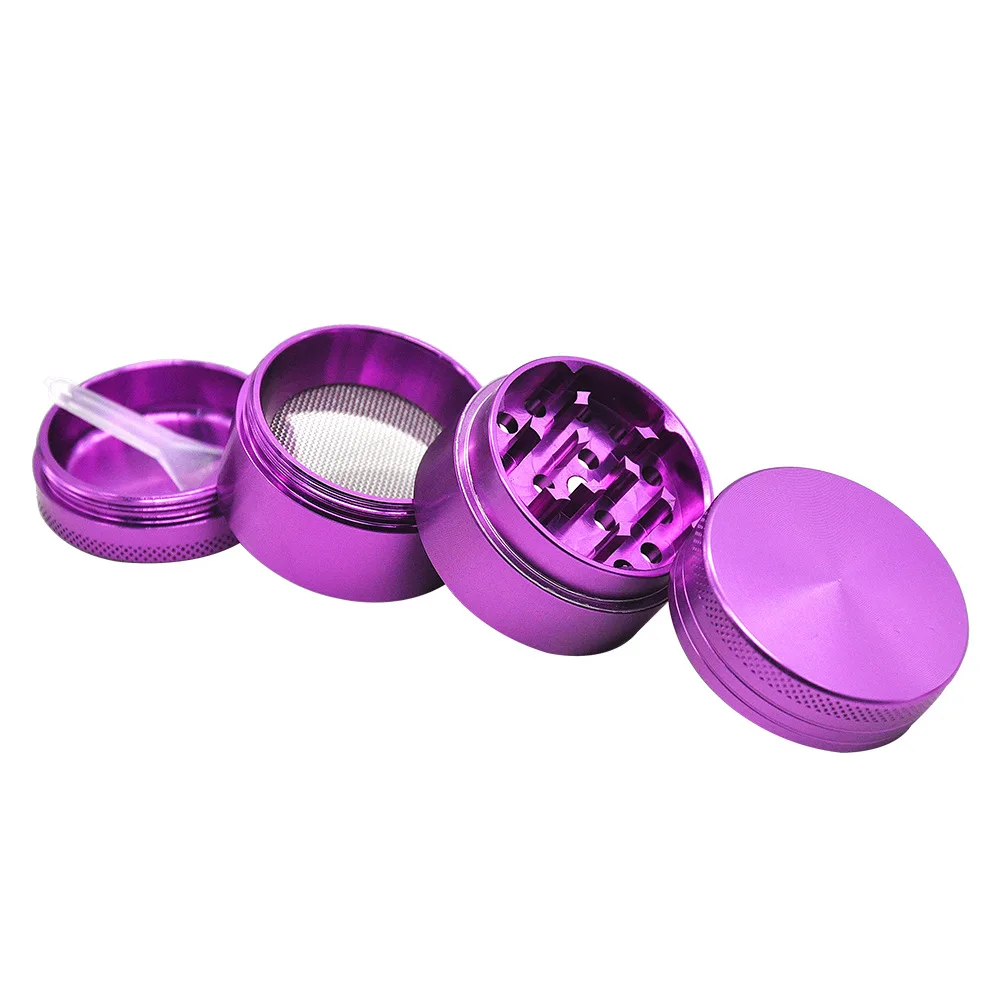 Измельчитель для табака 4-х слойная дробилка трав и специй 40 мм | Дом сад