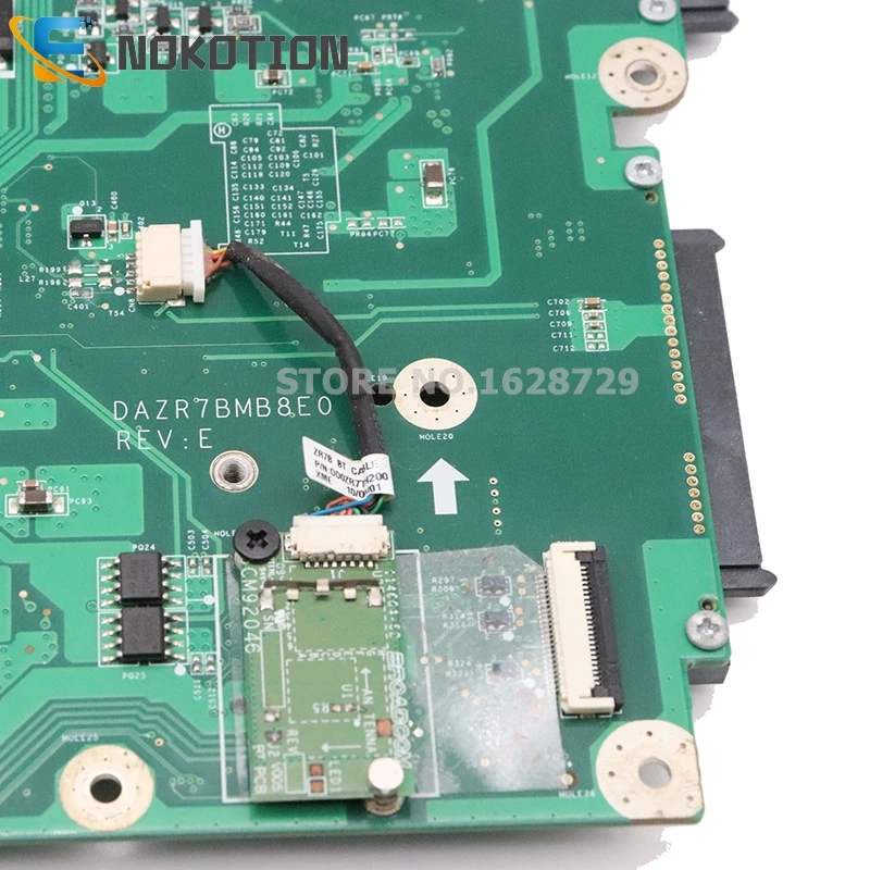 NOKOTION MB. Ptn06001 MBPTN06001 материнская плата для acer aspire 5820 5820TG DAZR7BMB8E0 материнская плата для ноутбука HD5650 Графический Бесплатный процессор