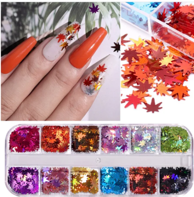 

Holographic Butterfly Flakes Nail Art Glitter Sparkly 3D Laser Butterfly Sequins Tips DIY Polish Nail Art Decorations Manicure