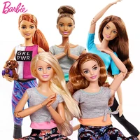 original barbie gymnastics yoga sports doll barbie educational toy girl christmas birthday toys gift girls toys baby doll