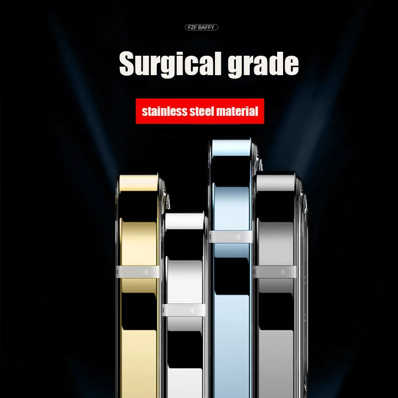 Противоударный чехол для iphone 12 pro мобильный телефон из нержавеющей стали |