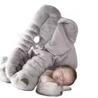 40 см60 см большая плюшевая игрушка, слон, детская подушка для спины для сна, милая мягкая детская игрушка, сопровождающая искусство