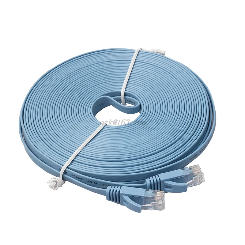 Новинка 15 м белый интернет адаптер Ethernet CAT6 подключение к Интернету