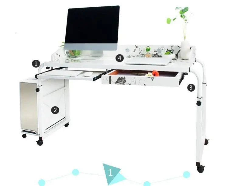 Para ноутбук Tafel Dobravel офисная мебель кровать Portatil Tafelkleed Регулируемый планшет ноутбук Меса учебный стол компьютерный стол