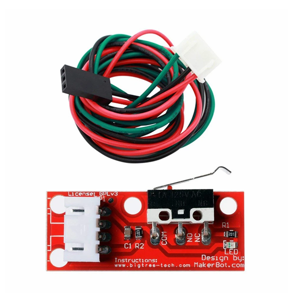 6pcs 3D Printer Parts Endstop Mechanical Limit Switches with 3 Pin 70cm Cable RAMPS 1.4 Control Board Part Switch | Компьютеры и офис