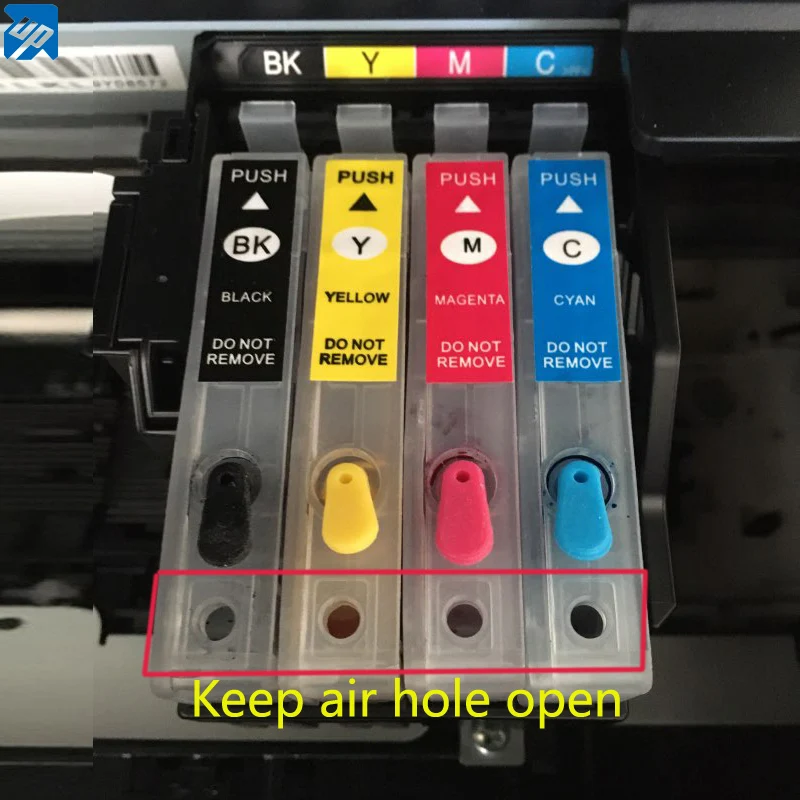 T0711 многоразовый чернильный картридж для Epson D78 DX4000 DX4050 DX5050 DX6000 DX6050 DX7000f с чипом ARC