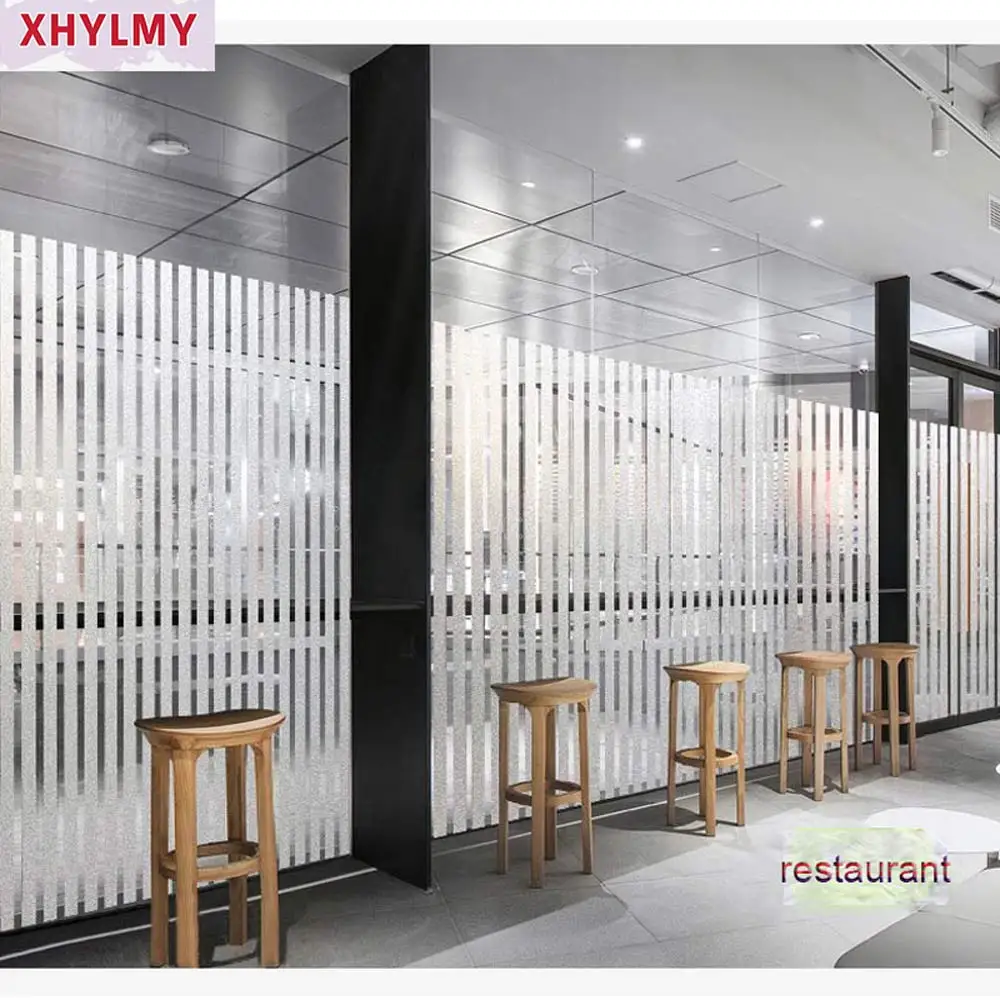 Антиклейкая оконная пленка широкая матовая полоса клейкая Антистатическая