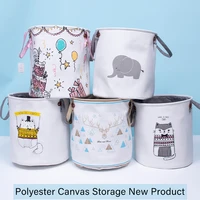 large eva storage bucket fabric dirty clothes basket folding home laundry basket toy sundries storage basket