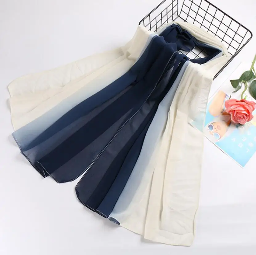 Женская Ручная роспись тюрбан головной убор градиентная шапка женская фотошапка