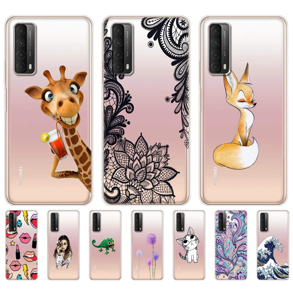 Чехол для Huawei P smart 2021 6 67 дюйма мягкий силиконовый чехол-накладка из ТПУ PSmart