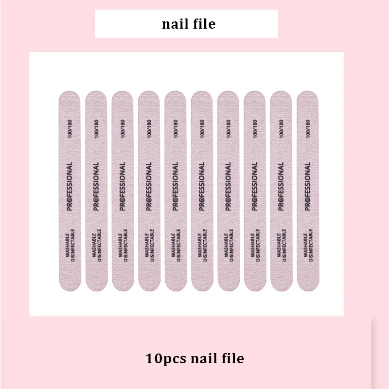 

Manicure Tool Set Nail Remover Cotton Toenail File Dead Skin Push Off Gel Polish Planer File Clipper Manicure Care Nail Tool Kit