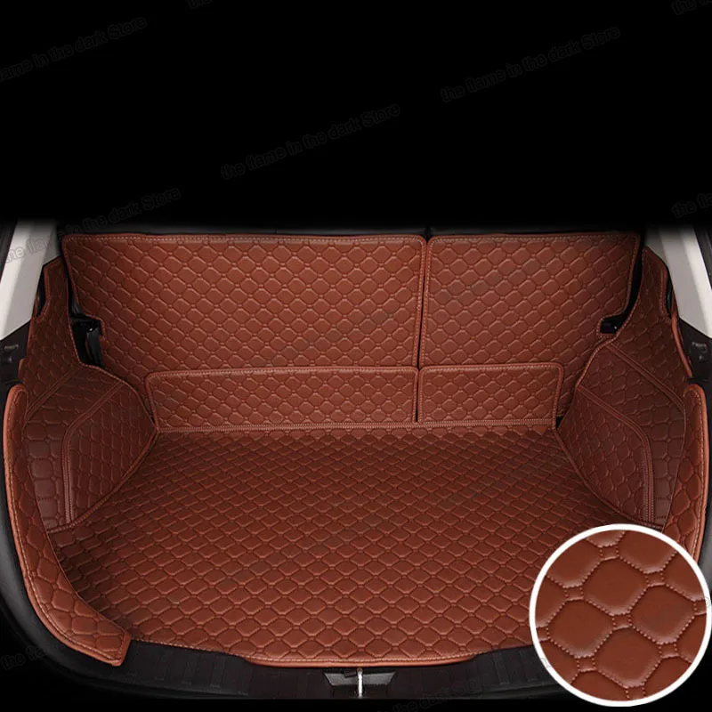 Lsrtw2017 кожаный коврик для багажника автомобиля Коврики Nissan X trail t31 x 2007 2008 2009 2010 2011
