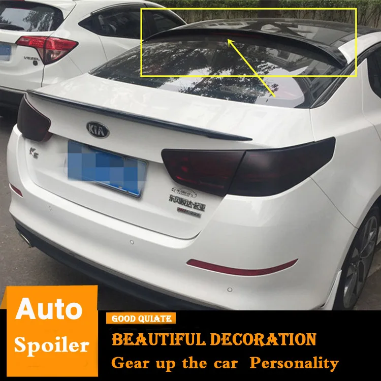 Для Kia Optima K5 спойлер на крыше 2011-2015 спортивный абс материал заднее крыло