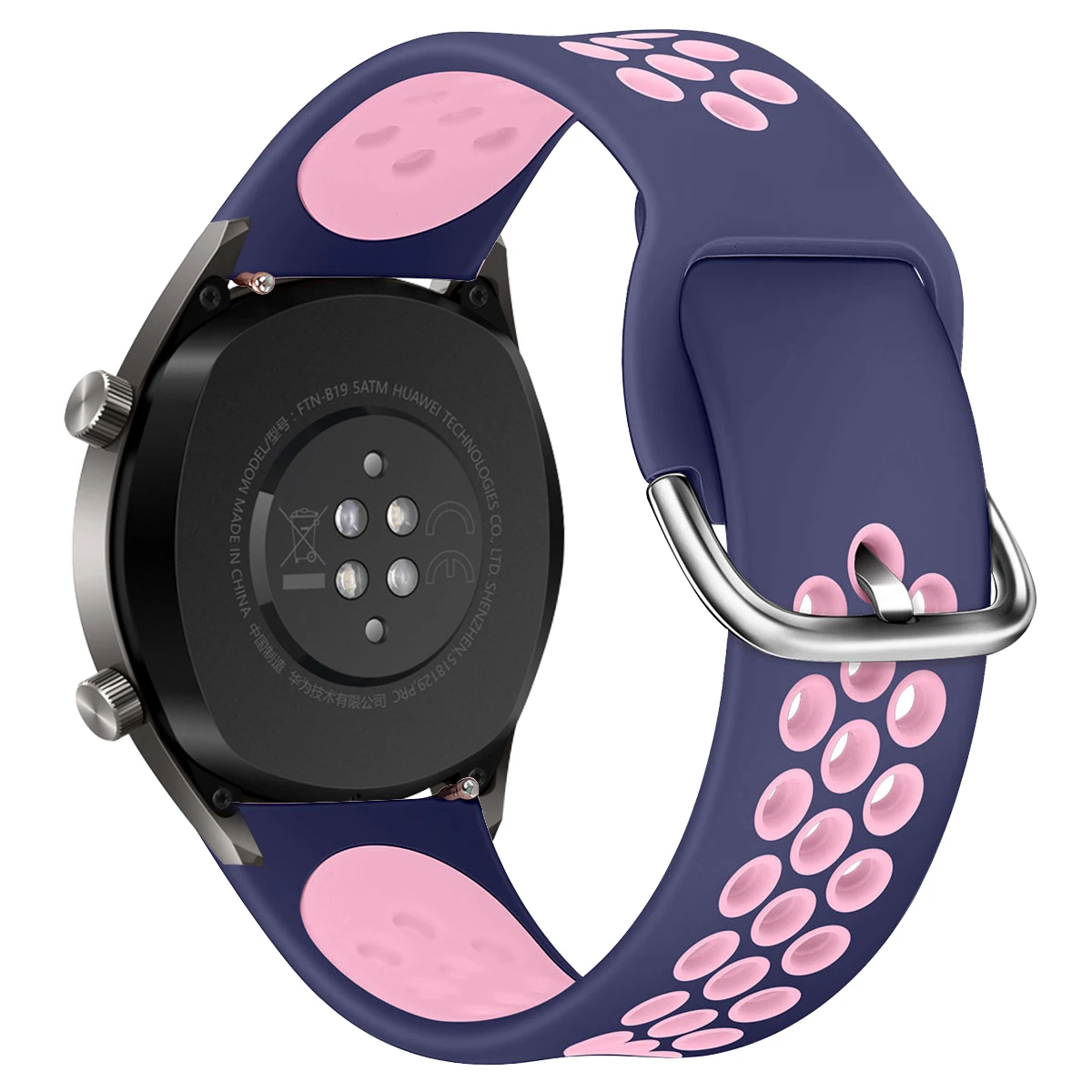 Сменные Мягкие силиконовые часы ремешок для Xiaomi Huami AMAZFIT GTR 47 мм умные часы долговечные аксессуары - Цвет: 21