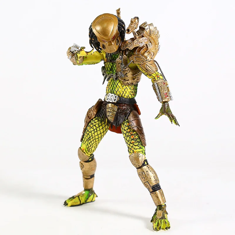NECA Predator 2 Ultimate старший золотой ангел ПВХ экшн-фигурка Коллекционная модель