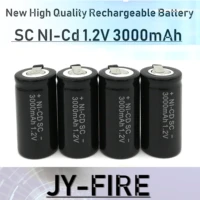 22pcs high quality sc ni cd rechargeable 1 2v 3000mah with tabs for screwdriver power tool