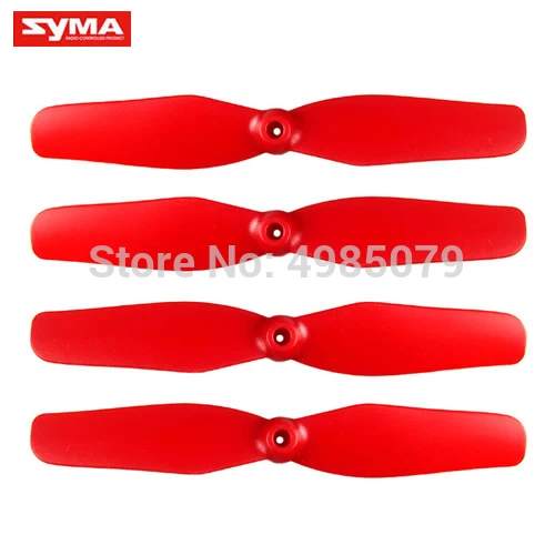 4 шт./компл. SYMA X9-03 Лопасти пропеллера красный цвет лопасти ротора Запасные Части RC