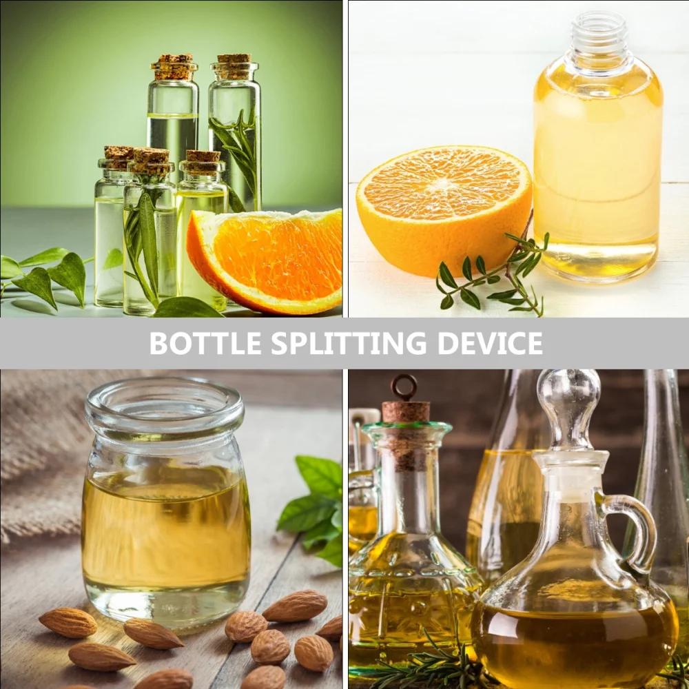 

5pcs 50ml Roll-on Bottle Beads Portable Essential Oil Bottle for Home Use