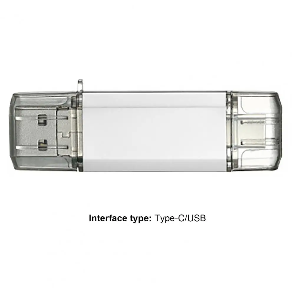 Высокоскоростной флеш-накопитель U-Disk 2 в 1 с двумя интерфейсами 16 Гб/32 ГБ/64 ГБ