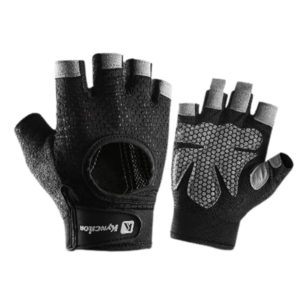 

Летние Нескользящие женские мужские велосипедные перчатки с открытыми пальцами, дорожные велосипедные носимые уличные спортивные перчатк...