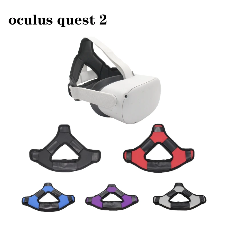 

VR Helmet Head Pressure-relieving Strap Foam Pad for -Oculus Quest 2 VR Headset WXTB