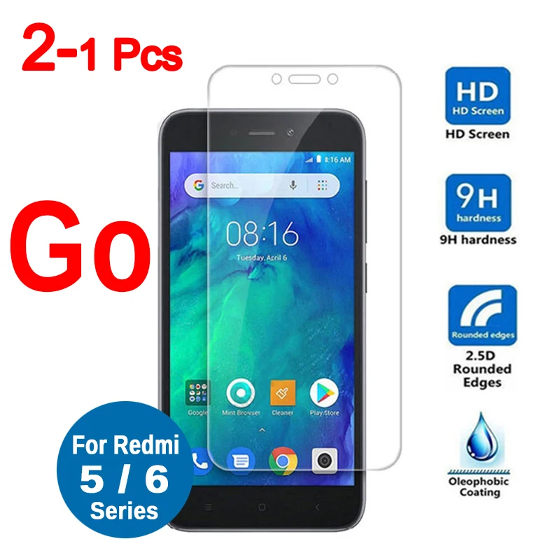 Защитное стекло на Redmy Go закаленное для Xiaomi Redmi 5A 6A 5 Plus Note 6 Pro + Note5 защита экрана