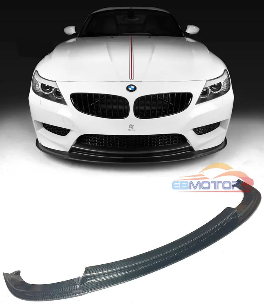 3D Стиль Настоящее карбоновое волокно Frot спойлер для BMW E89 Z4 M TECH SPORT модель