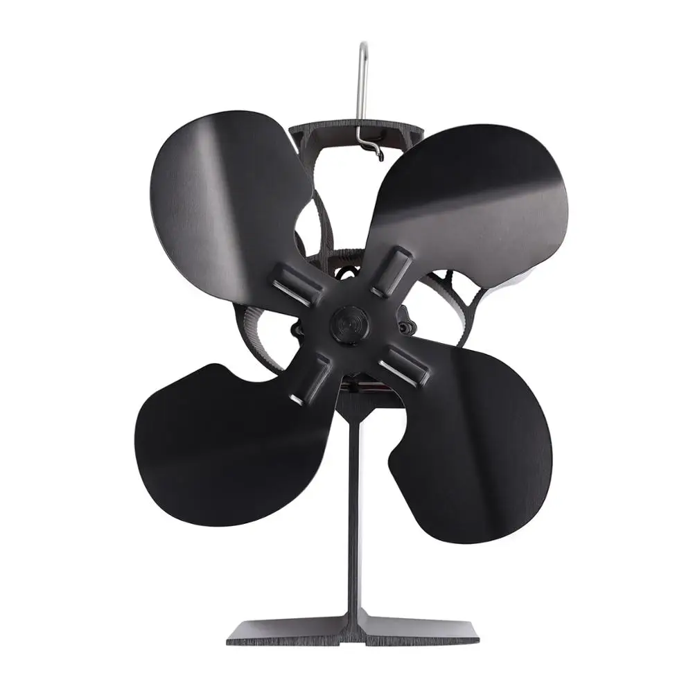 Proster 4 Лопастной вентилятор для печки с питанием от тепла Настольная горелка