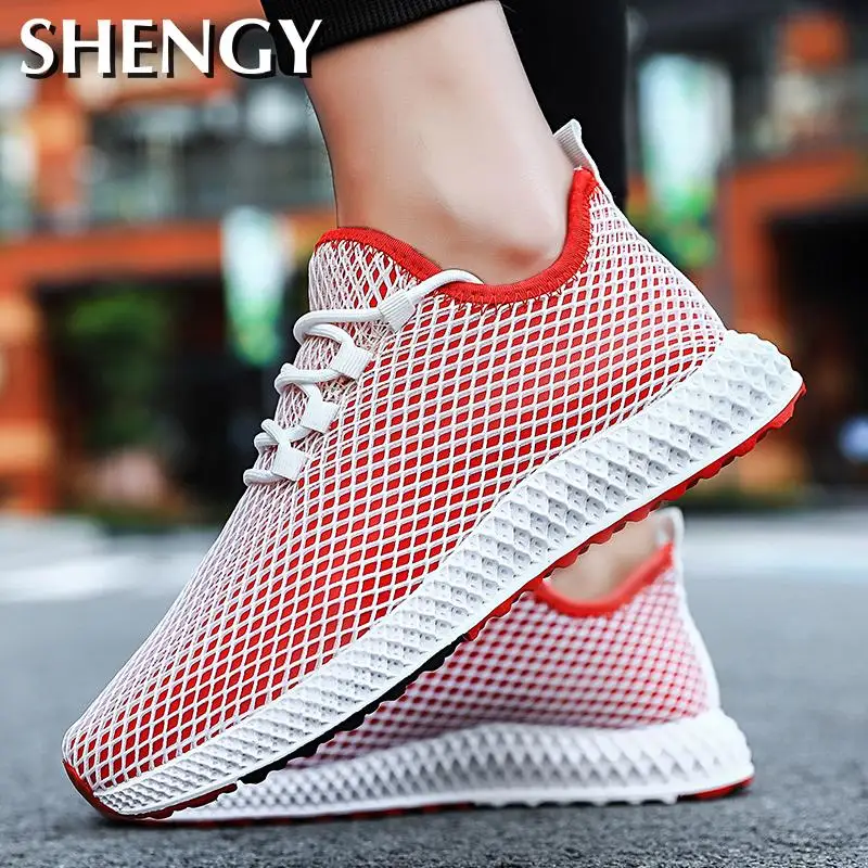 Мужские кроссовки для тенниса повседневная Летняя мужская обувь бега спортивная