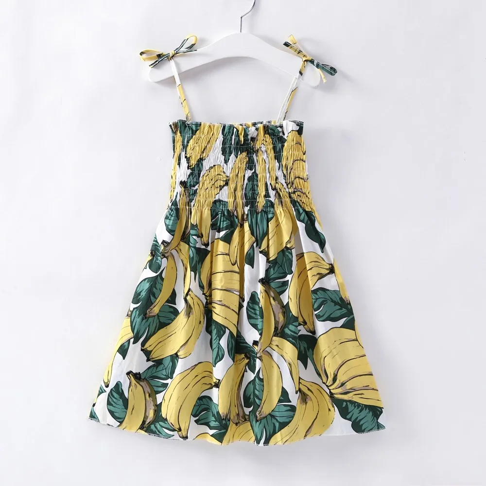 2021 Новая летняя одежда для маленьких детей Одежда с рюшами вечерние платья