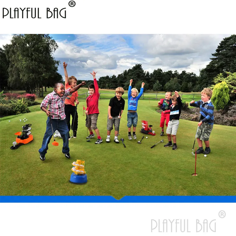 Игривая сумка PB детская машина для игры в гольф уличная игрушка досуг спорт