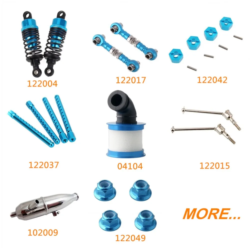 HSP XSTR алюминиевые детали для обновления мощности RC 1/10 весы нитро мощный