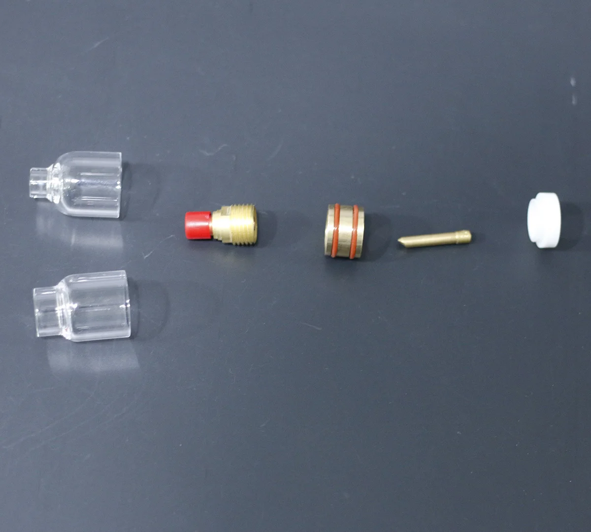 

Air Cooled Tig Swivel Head For WP9 Torch +53NPV Glass Nozzle