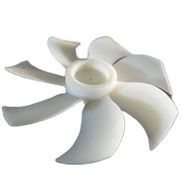 custom made plastic fan blade prototype