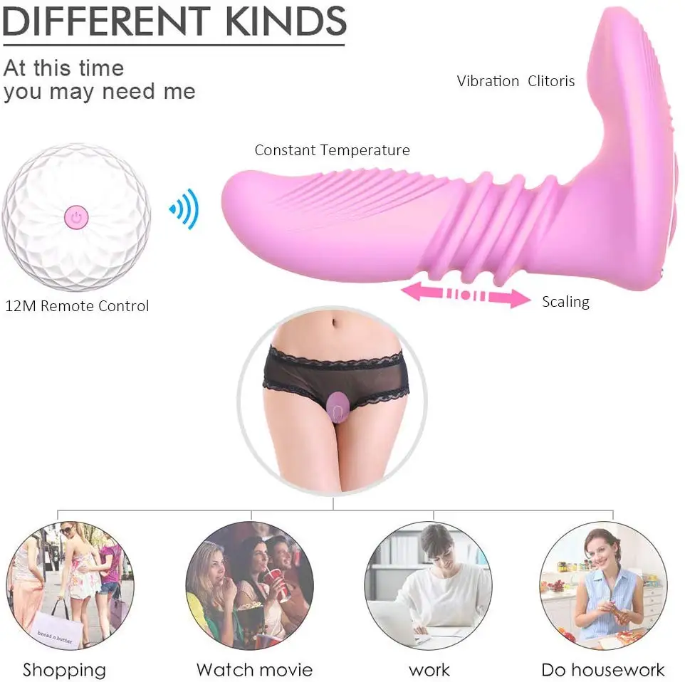 Adullt игрушки для женщин многоскоростные женские носимые Бабочка массажные