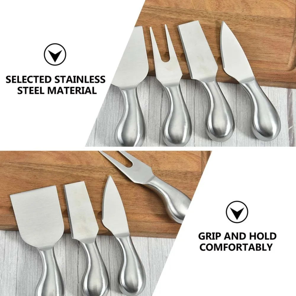 

1 Set Cheese Cutter Stainless Steel Multifunction Pizza Fork Shovel