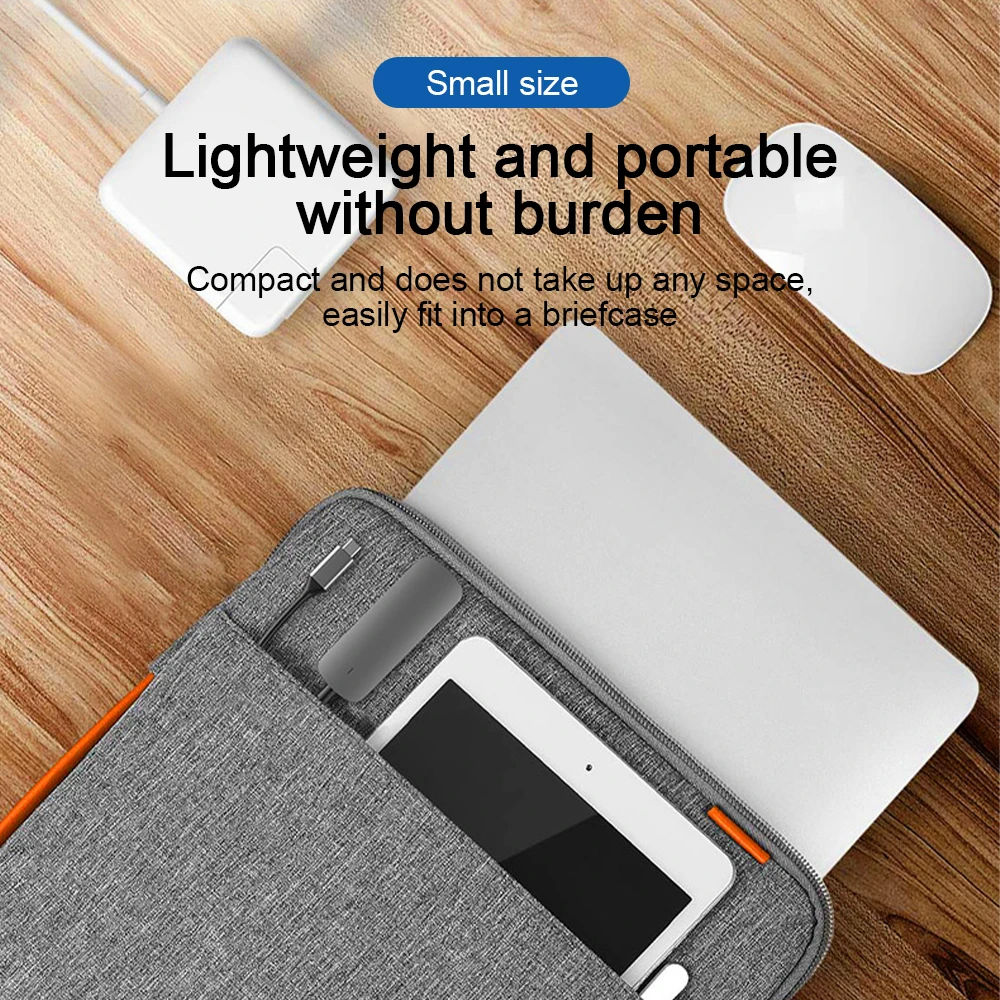 

6 in 1 Type C Hub 4K USB 3.0 Aluminium Hub Dongle with HDMI-Compatible Output Support PD/TF/SD for Notebook Phone