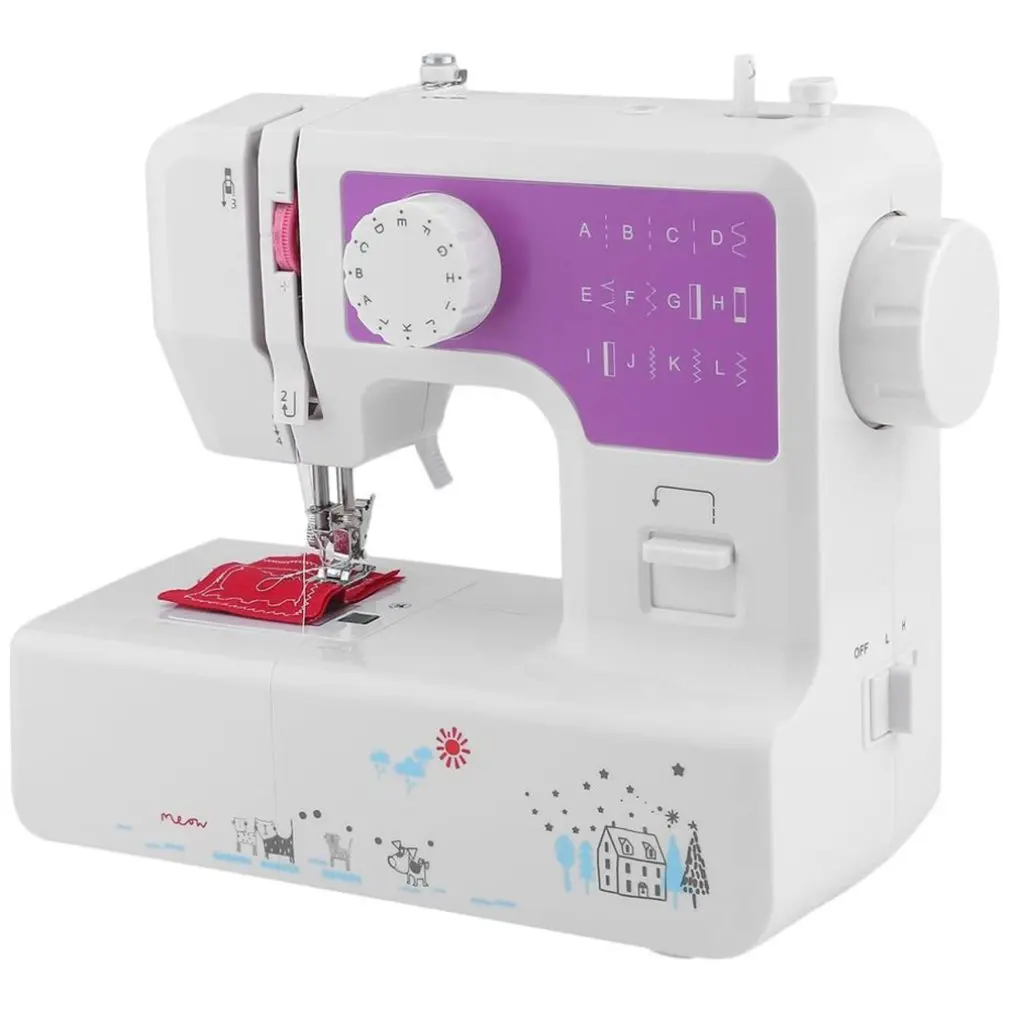 

JG-1602 Household Multi-Function Sewing Machine Electric Micro-Sewing Machine Mini Sewing Machine Embroidery Letters