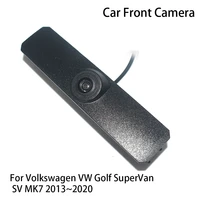 car front view parking logo camera night vision positive waterproof for volkswagen vw golf supervan sv mk7 20132020