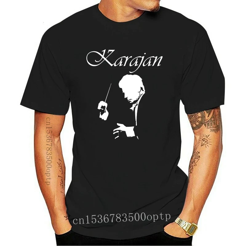 

New Men tshirt Short sleeve Women T-Shirt T shirt Karajan (conductor) Classic T Shirt