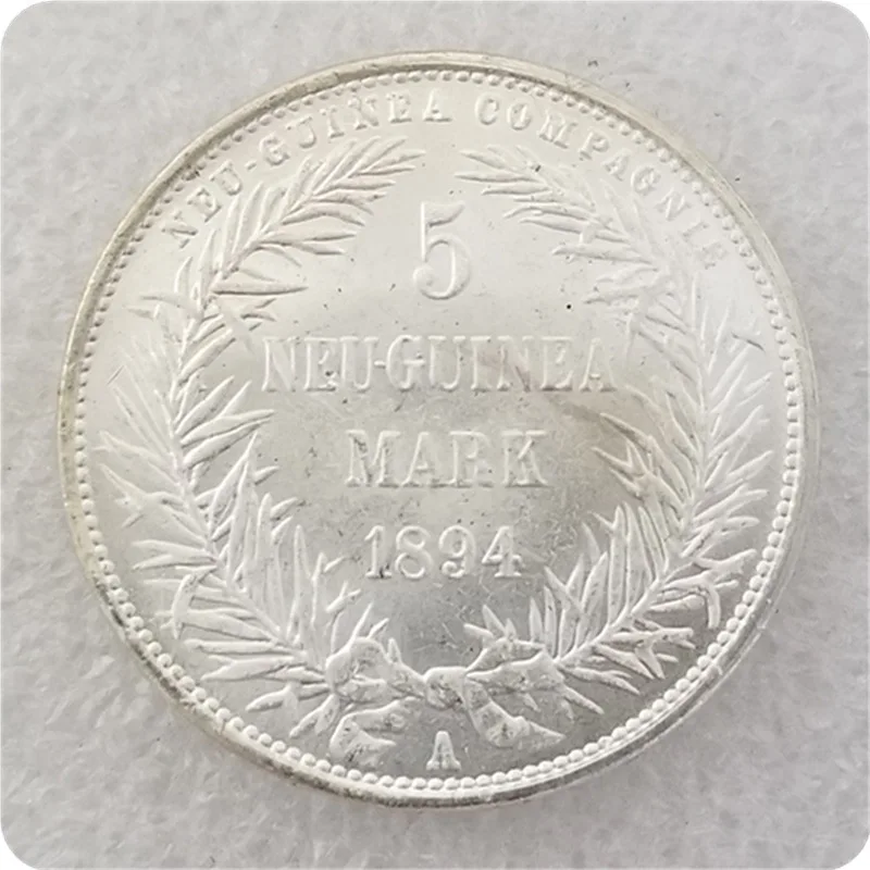 1894 Германия 5 mark Новая морская монеты старая монета КОПИЯ для коллекции