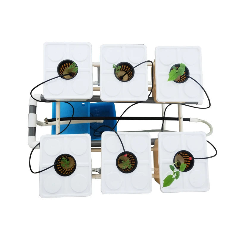 Система гидропоники NFT Bento гидропоника с 6 ведрами подставкой для труб садовые